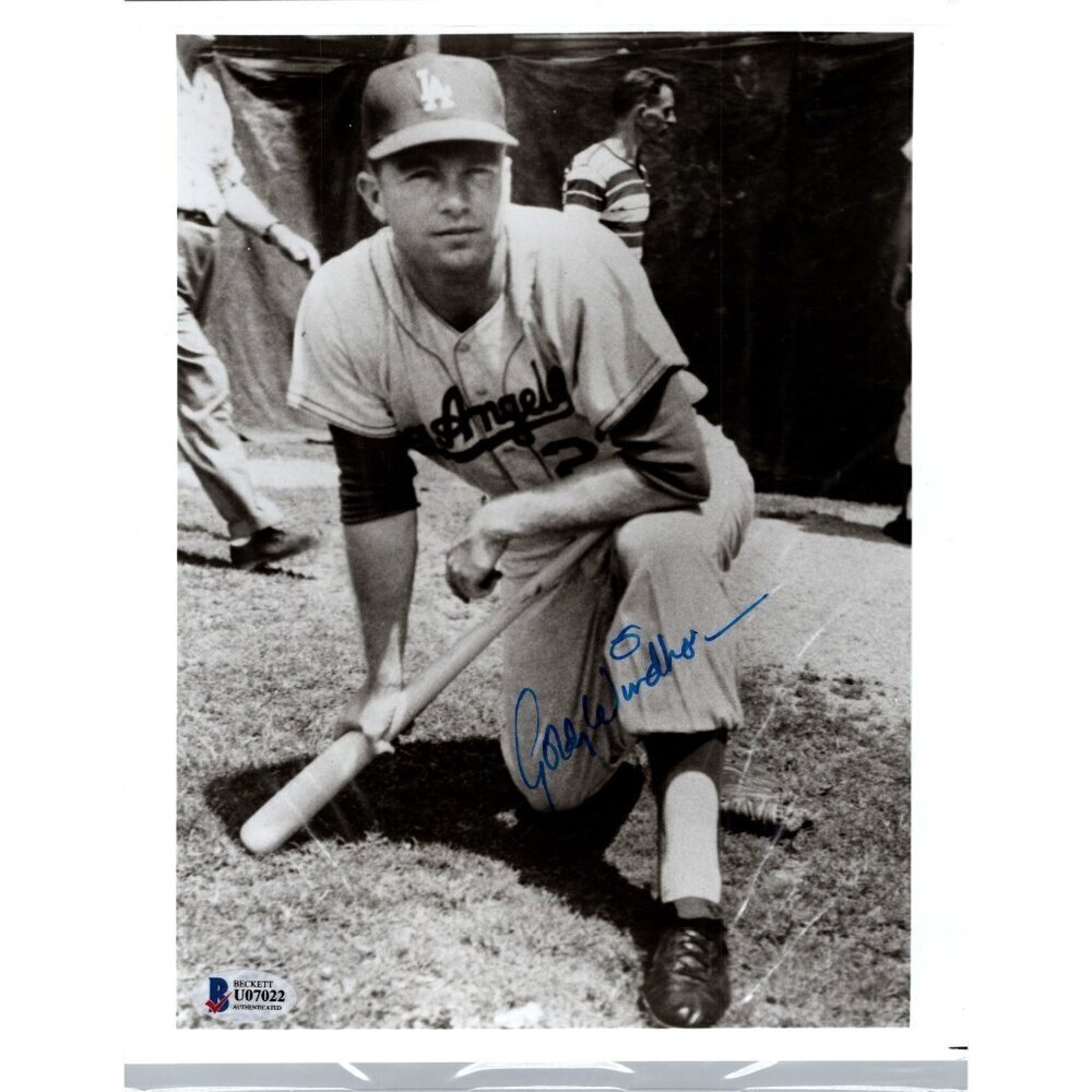 Gordy Windhorn Autographed Signed 8x10 Photo - MLB LA Angles 'Gordie' - w/COA